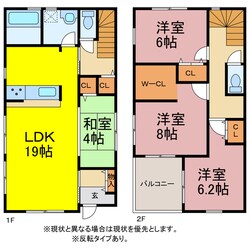 リーブルファイン小松町の物件間取画像